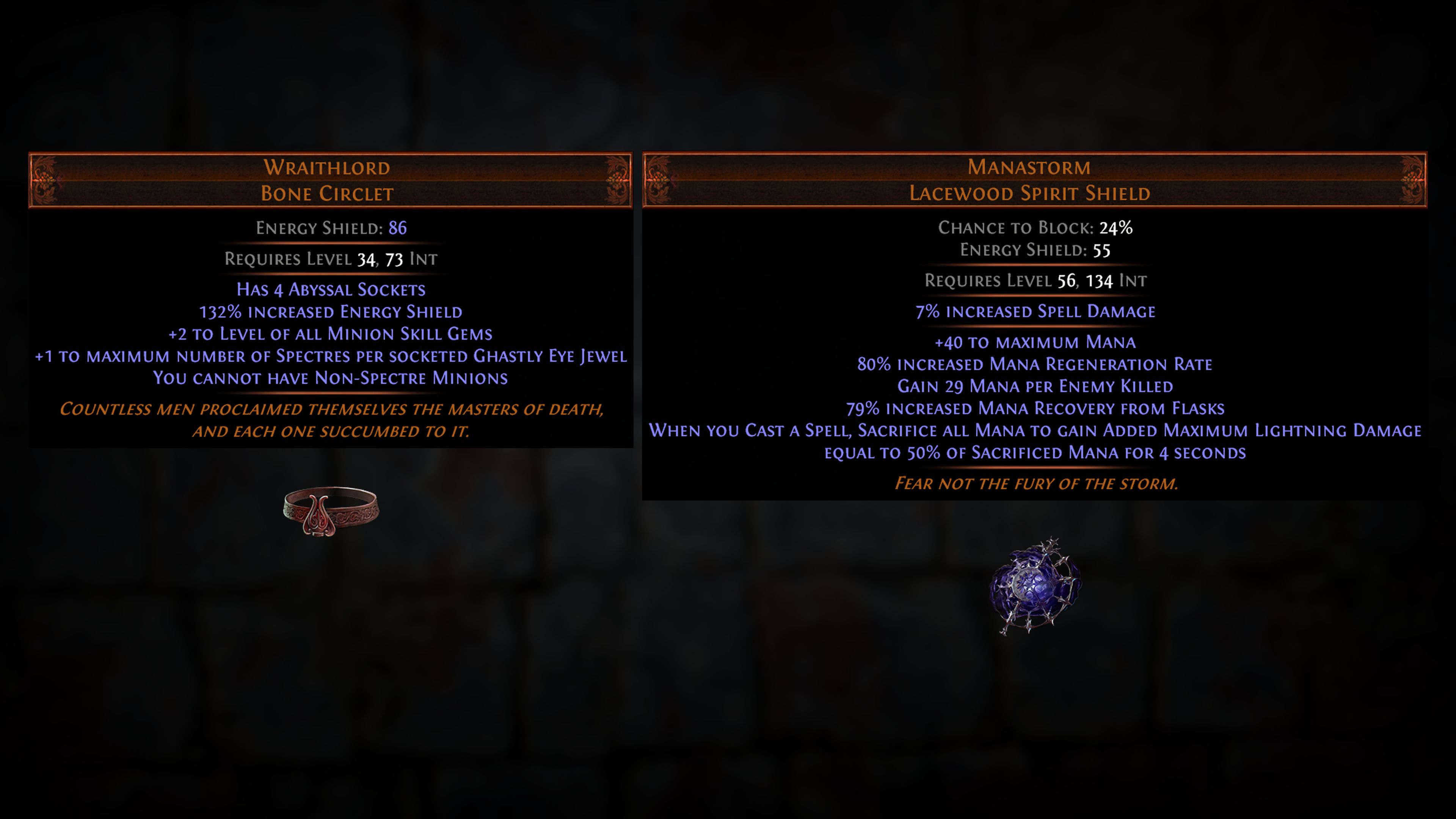 新しい「スキルジェム」やユニークアイテムが追加される