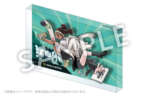 獅白杯 オリジナルイラスト アクリルブロック キーホルダー
