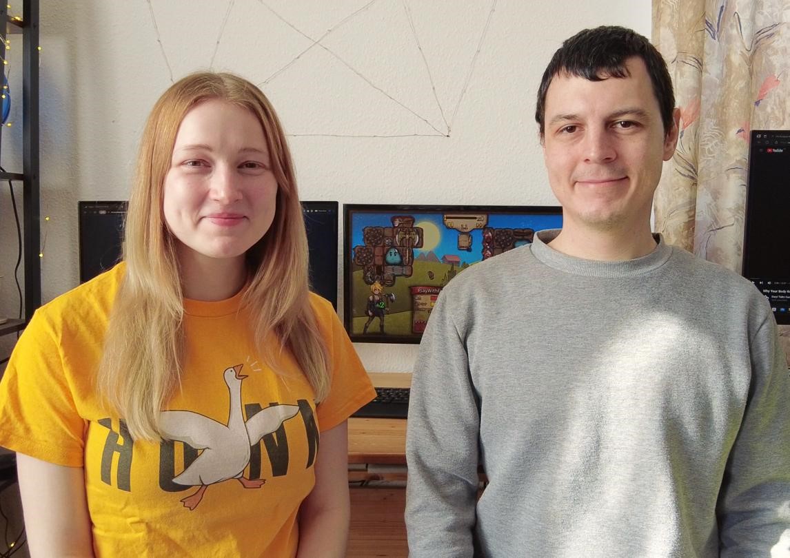 開発者の二人。左がDoroさん、右がMarioさん