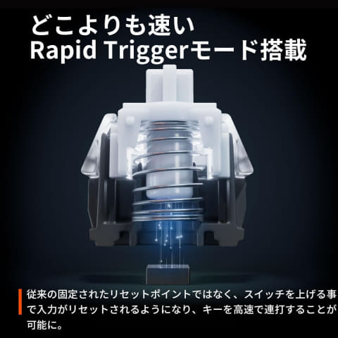 【新品】ラピッドトリガー ゲーミングキーボード テンキーレス有線64861 Amazon.co.jp: SteelSeries ラピッドタップ ラピッドトリガー