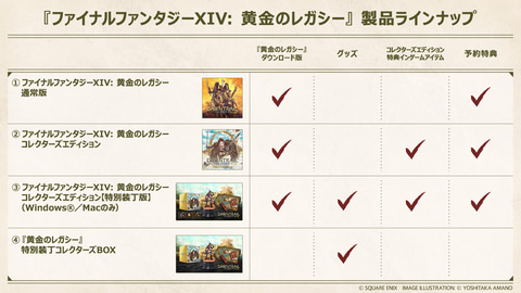 ファイナルファンタジーXIV: 黄金のレガシー」が3月26日より予約