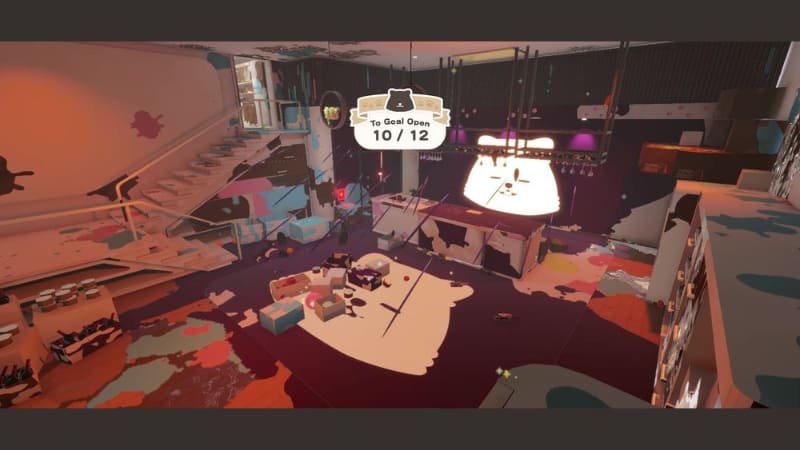 驚きいっぱいのギミックでド派手に汚す