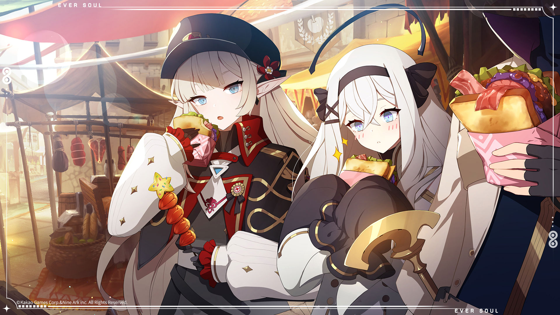 ややアニメ調のキャラクターたちはキム氏の趣味によるものという