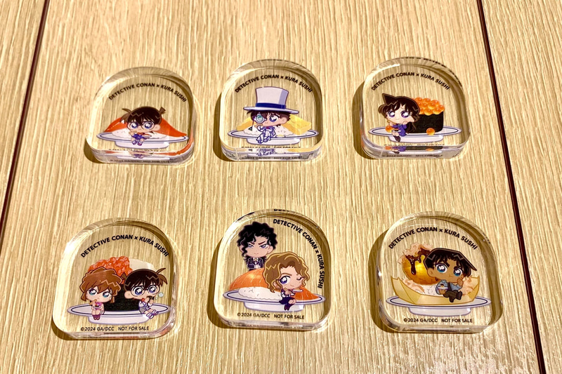 アクリルマスコット 全6種