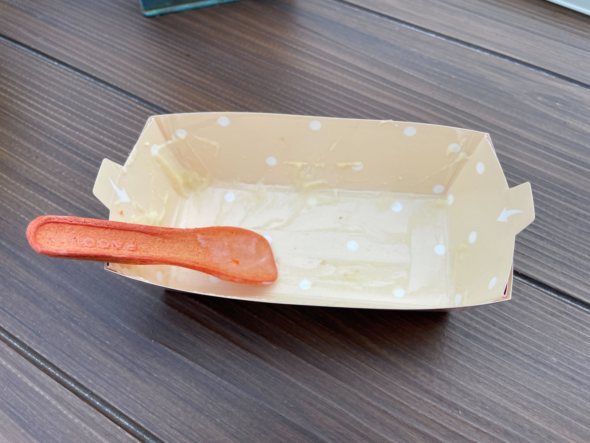 おいしいのであっという間に完食。ここからが本番