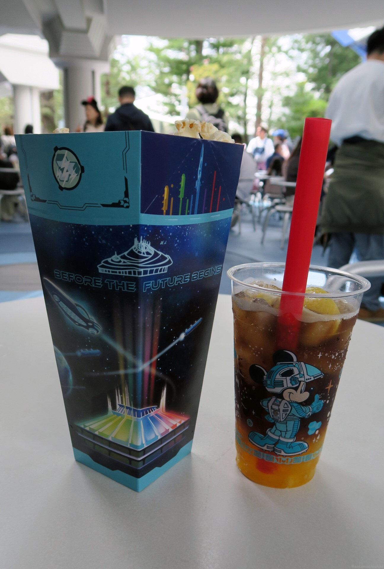 ポップコーン、レギュラーボックス 400円