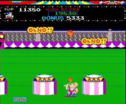 アーケード「サーカスチャーリー」が稼働40周年！ 一瞬のミスが命取り