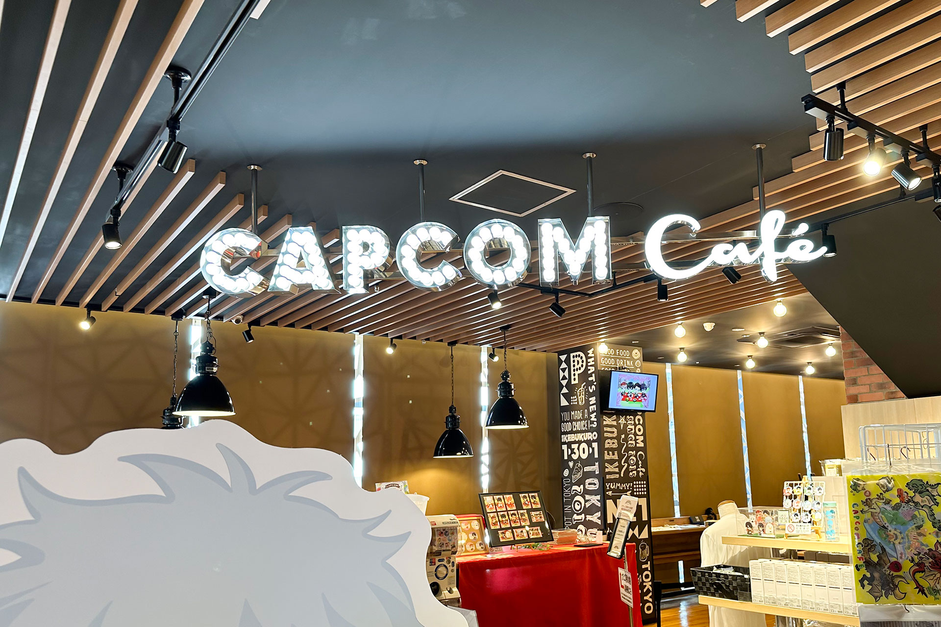 今回取材で訪れたカプコンカフェ 池袋店