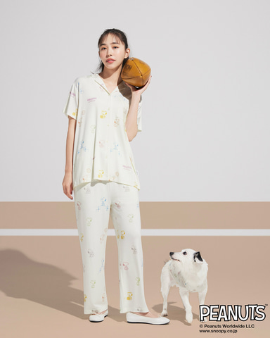 大人気新品  ルームウェアブランド「gelato pique」と「PEANUTS」がコラボ ルームウェア・パジャマ