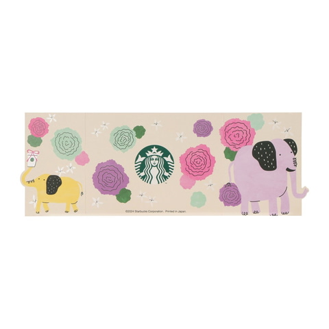スターバックス、2024年母の日ギフト特集ページを公開！ ゾウが描かれ
