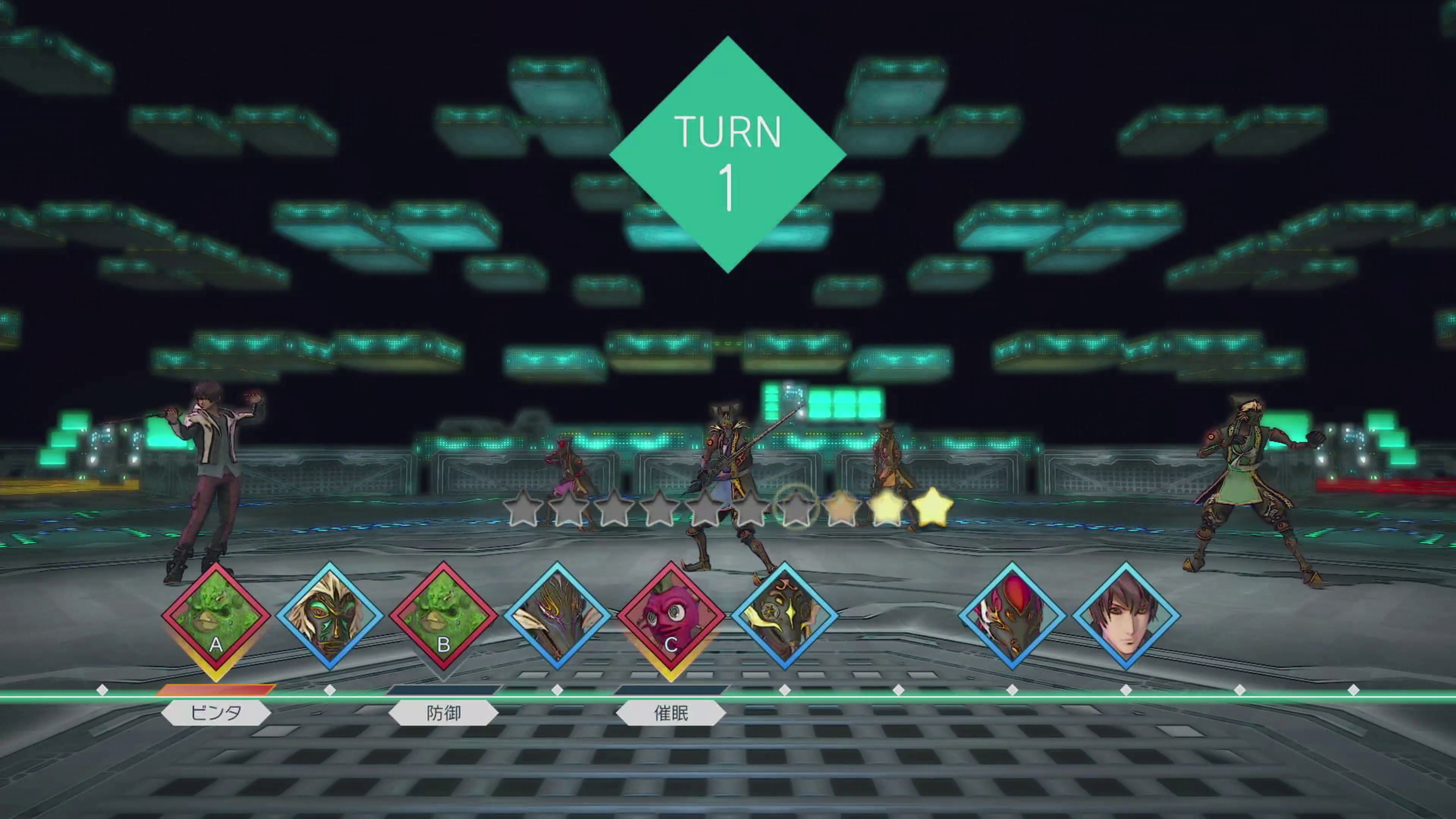 BPはターンごとにパーティに付与される