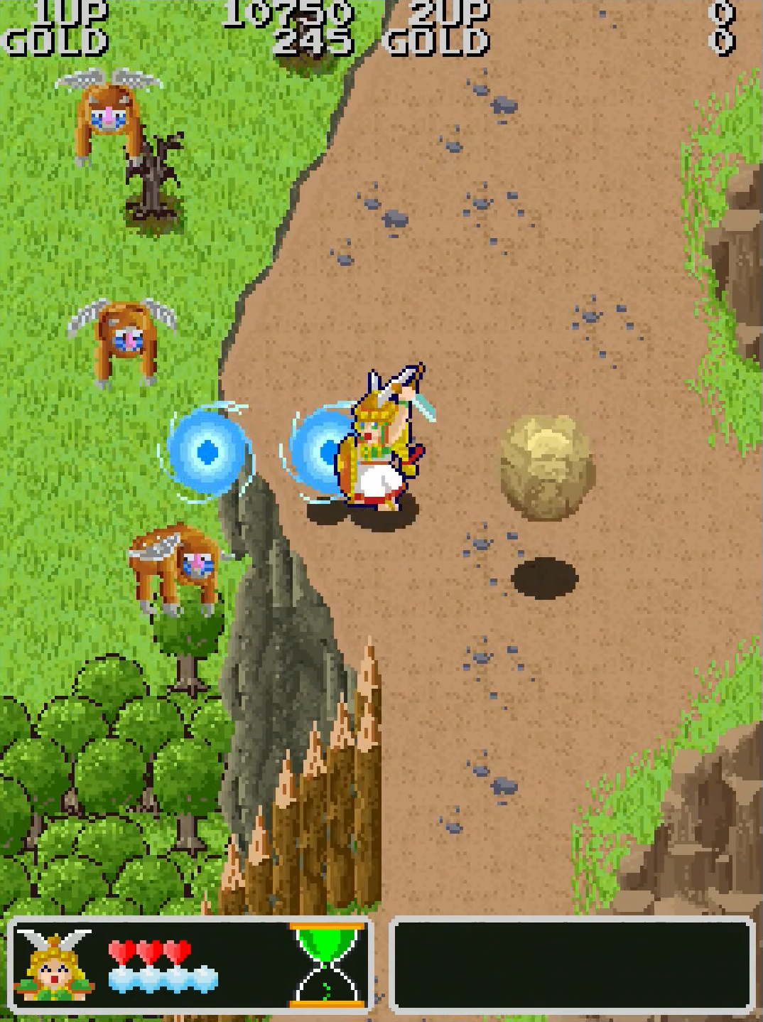 NPCや敵キャラも、特徴あるように描かれている。とぼけたズールや、ワルキューレのいる場所へ目線をやる敵など、とにかく良くできていた