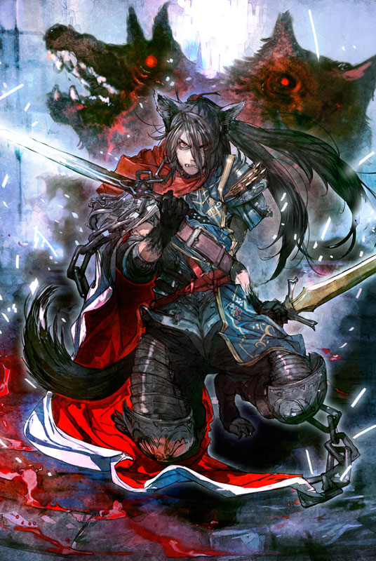 「幻獣の世界《獄狗》 アインスロット」：騎士(斬)