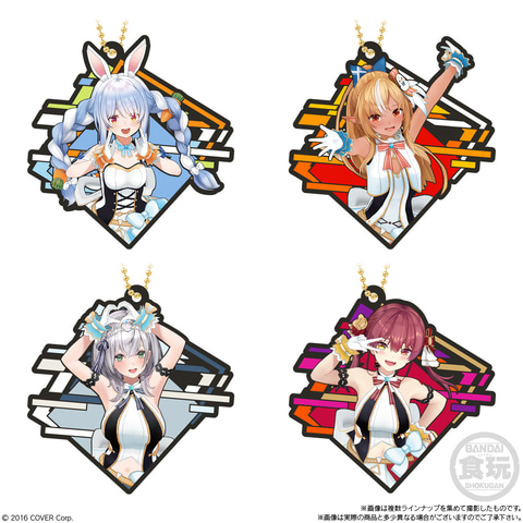 ホロライブのメンバーがラバーマスコットに！ 「ホロライブ ラバマス