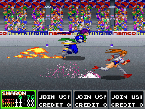 ナムコのスポーツゲーム「ニューマンアスレチックス」がアーケード