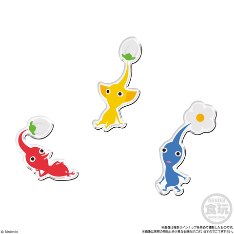 食玩「ピクミン キャラマグネッツ」本日発売！ マグネットは氷ピクミン