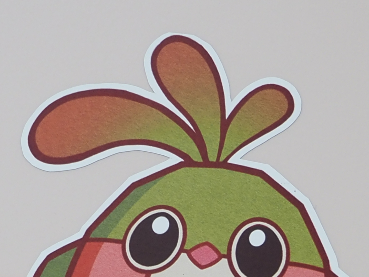 ゲーム内でもピノコニーを探索していると発見できる「折り紙の小鳥」。場内には全5匹の小鳥が隠れているという。来場者は全て見つけられるだろうか？ 筆者は無事に見つけることができた