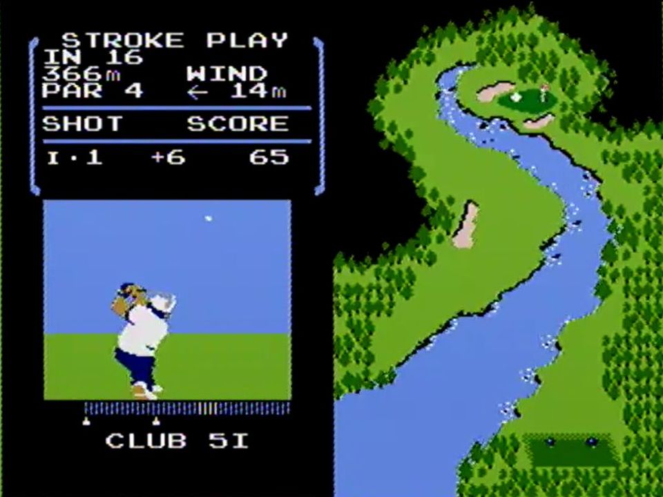 矢印が初期位置よりも左側にあるタイミングでボールを打つとスライスが掛かる