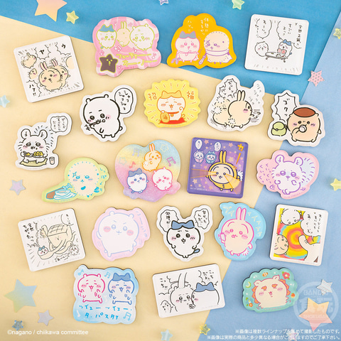 ちいかわキャラマグネッツ ちいかわ キャラマグネッツ「15．ちいかわ＆ハチワレ（毛量