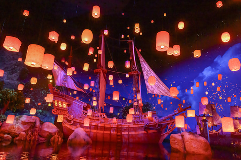東京ディズニーシー」の新アトラクション「ラプンツェルのランタン