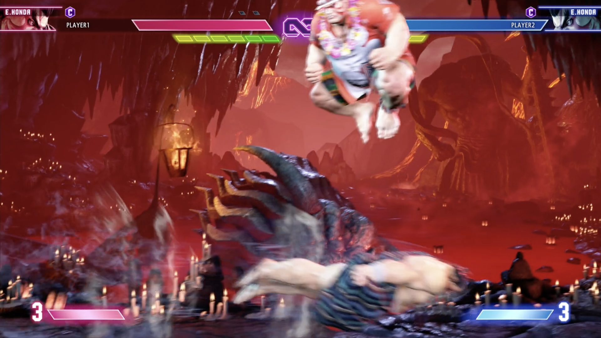 ジャンプで避けると……