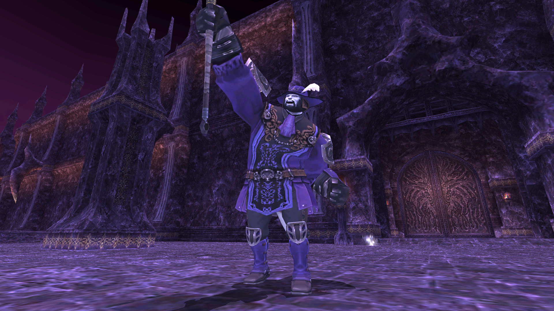 マリグナス装束一式で冥護四衆のラーゾスさんコス