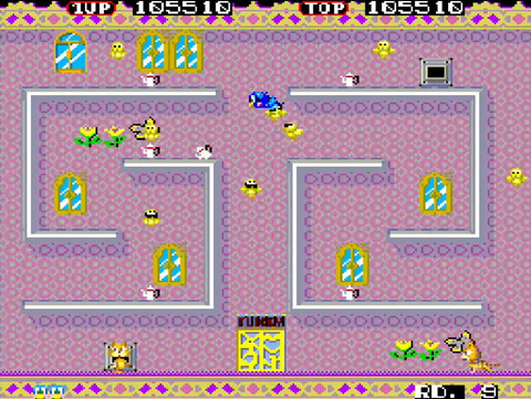 アーケードゲーム「フリッキー」が40周年！ シンプルだけど面白い 