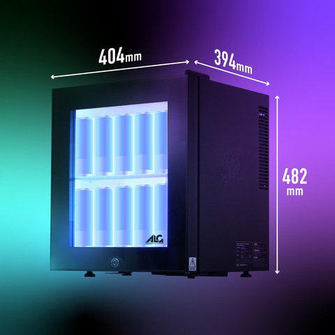 ALLONE(アローン) LED内蔵ミニゲーミング冷蔵庫20L 小型 LED内蔵ミニゲーミング冷蔵庫20L |4580098925158| すべての商品