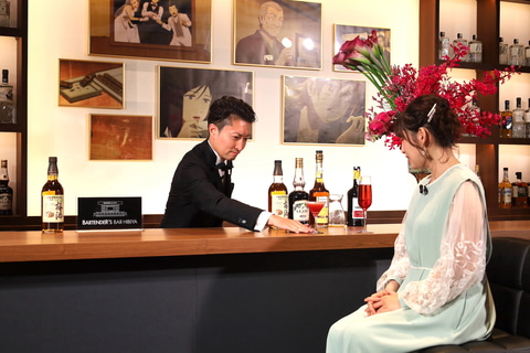 T.N 野村トーイ BARTENDER バーテンダー 日本製 箱付 動作ジャンク アニメ「バーテンダー 神のグラス」とサントリーがコラボ！ 特別なバー