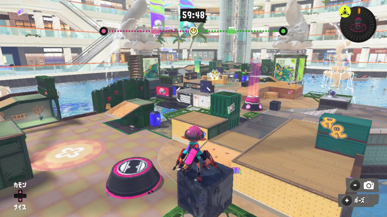 ゴール付近の様子