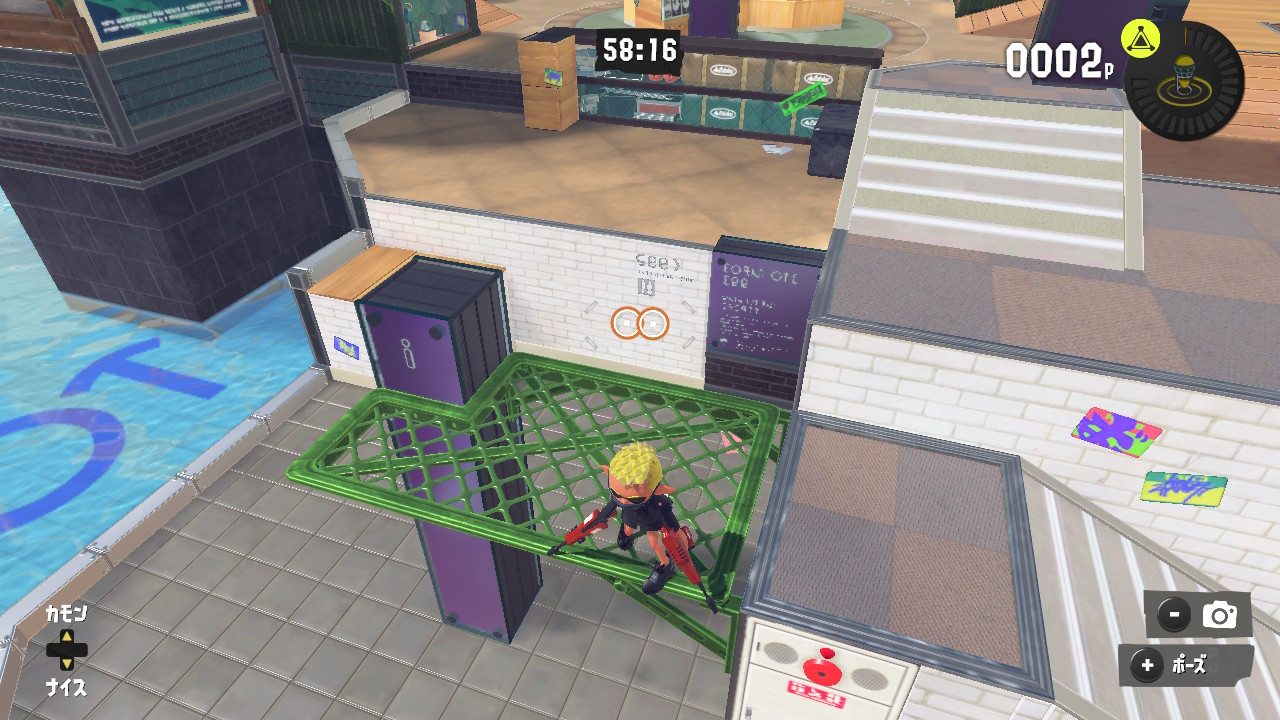 新たに増設された新エリアも登場。塗れる面積が広がってナワバリ争いのしがいがありそうだ