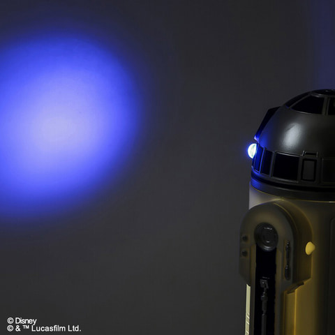 R2-D2」型のライトが付属するムック本「STAR WARS R2-D2 お部屋ライト