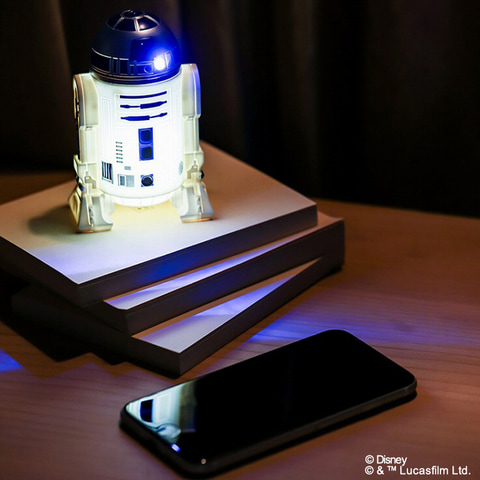R2-D2」型のライトが付属するムック本「STAR WARS R2-D2 お部屋ライト