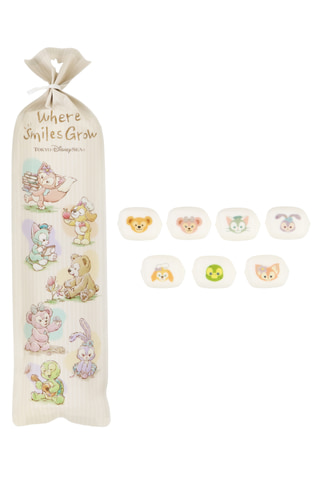 【新品】ダッフィー&フレンズ ウェアスマイルズグロウ フィギュア 全7種セット 7人勢揃い！東京ディズニーシー“ダッフィー＆フレンズのウェア