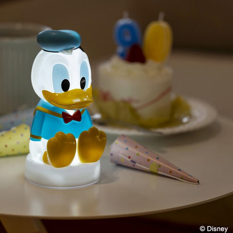 ドナルドダックがお部屋を明るくする「Disney ドナルドダック90周年