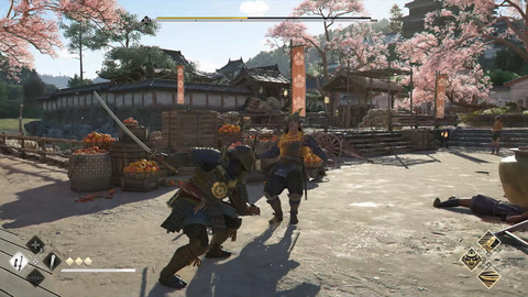 「アサクリ シャドウズ」、“一人重戦車型サムライ”弥助の戦闘アクションがすごかった - GAME Watch