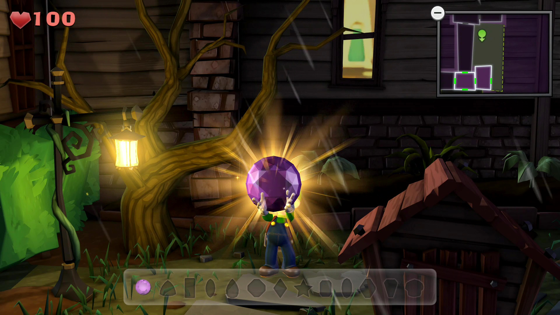 宝石はマンションに隠されたコレクションアイテム。それ自体に効果はない