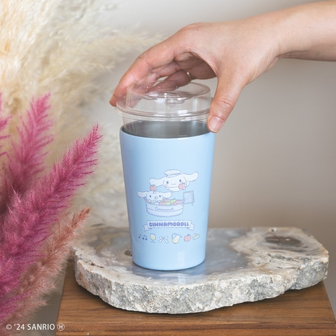 シナモロールやクロミたちがデザインされた真空断熱カフェタンブラー