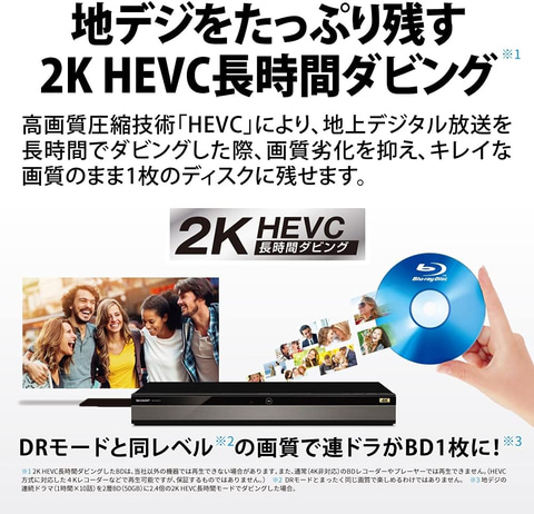 AmazonにてSHARPの4Kブルーレイレコーダー「4B-C10DW3」が7月3日23時59