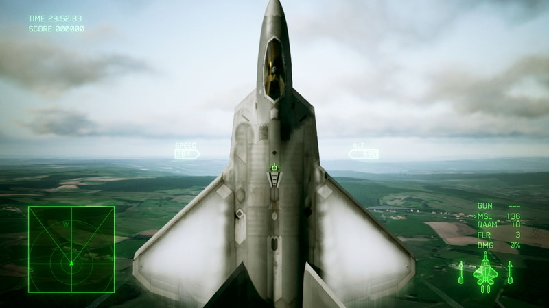 機首を上げて急停止