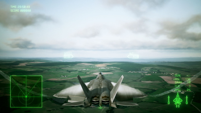 水平状態から急減速