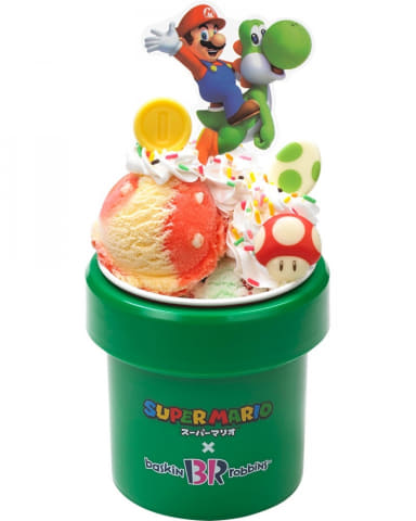 マリオ」×サーティワンコラボ本日6月28日開催！ アイスだけでなく  
