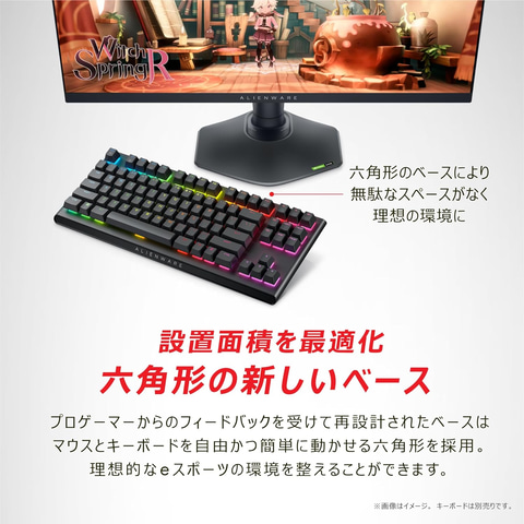 Alienwareのゲーミングモニター「AW2724DM」などDell製モニターが