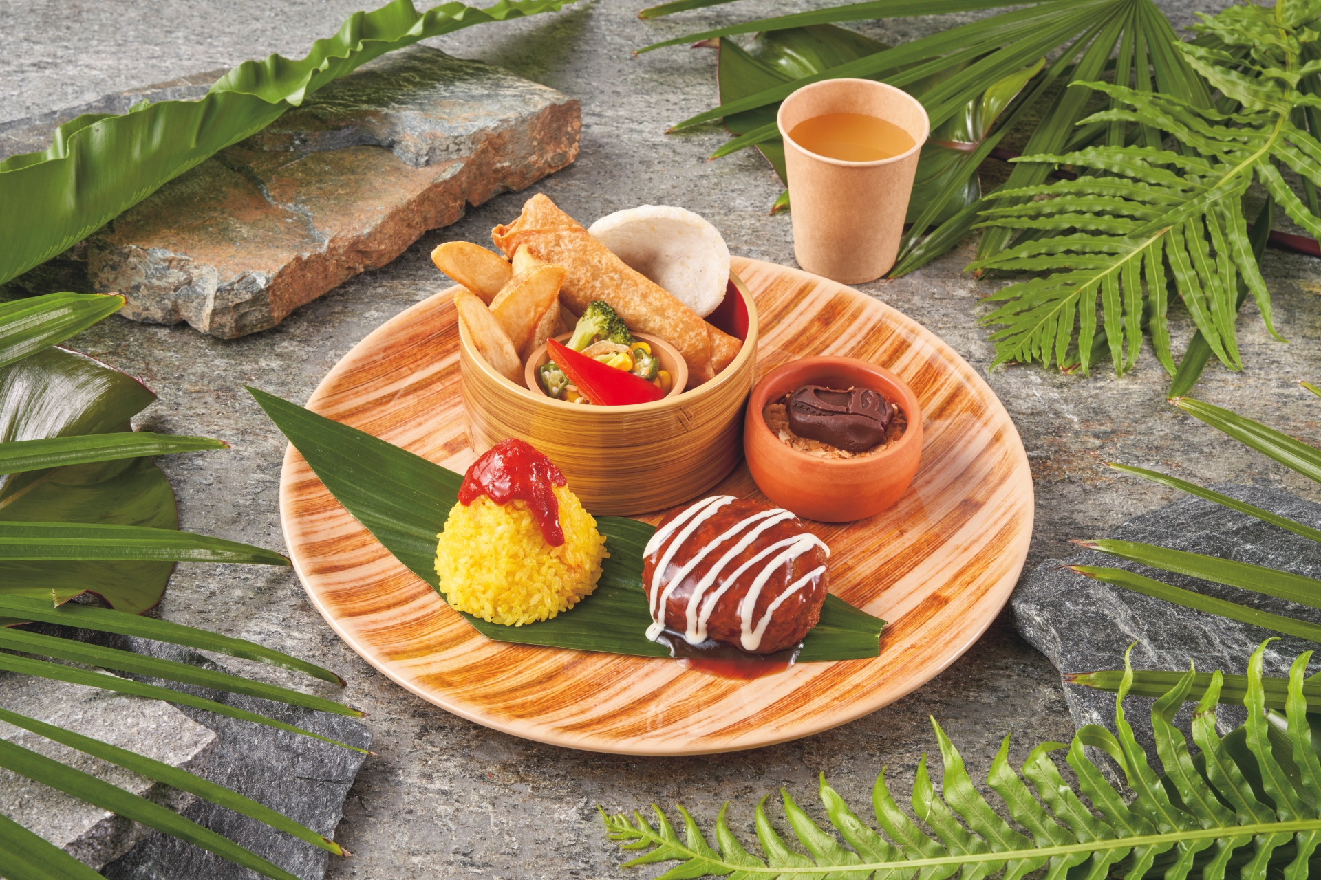 ロストワールド・レストラン：ジュラシック・キッズプレート 1,400円