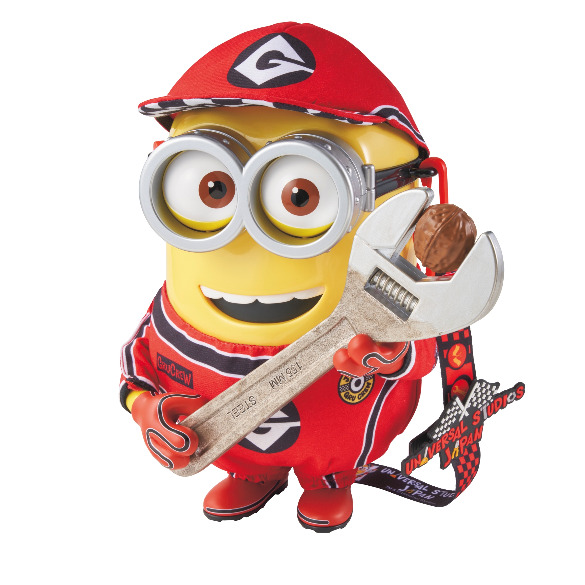 ユニバーサル・ワンダーランド入り口横ポップコーンカートなど：ピットクルー・ロン・ポップコーンバケツ 4,800円