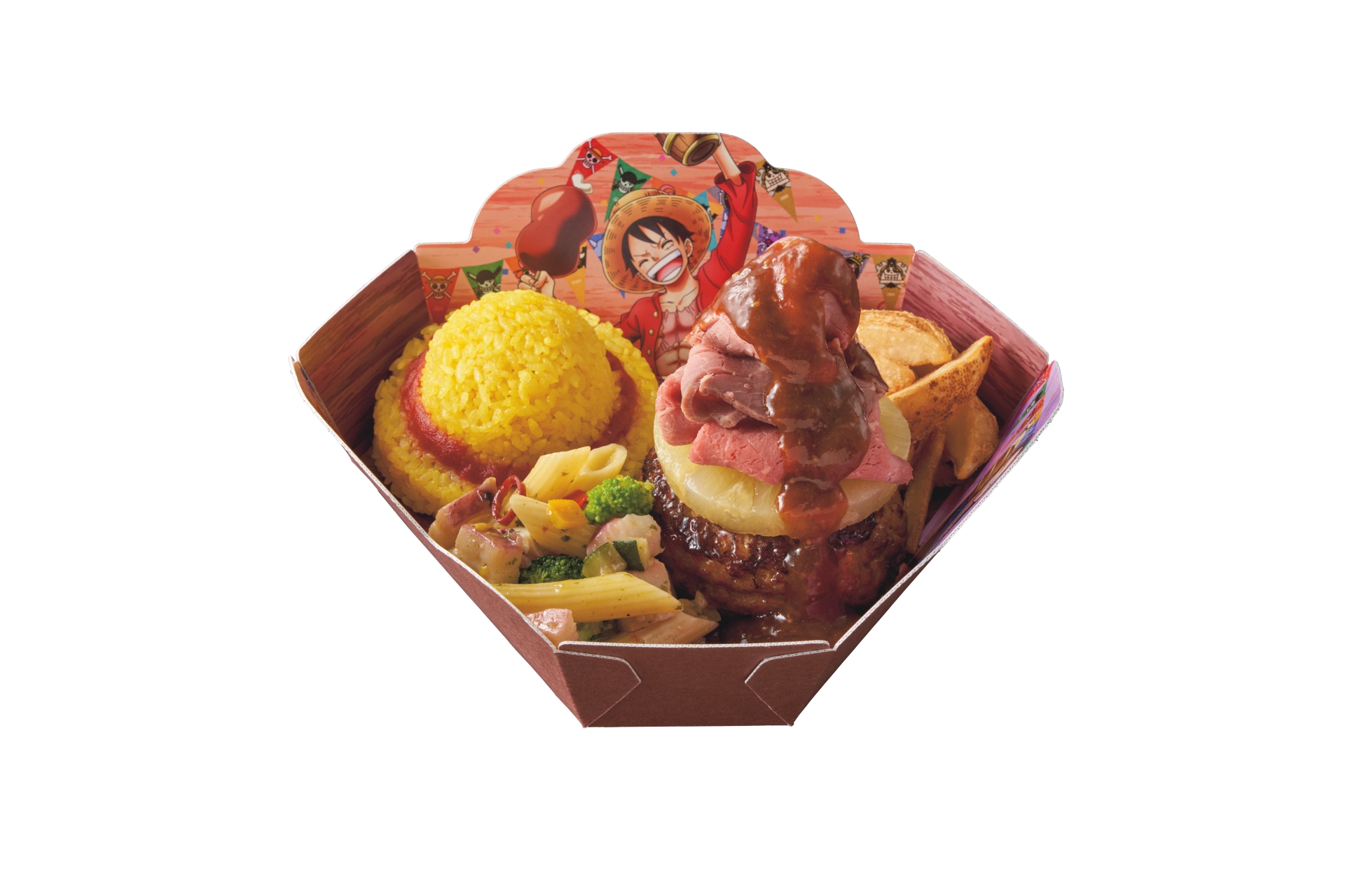 ルフィのもりもり！肉盛りプレート 2,400円