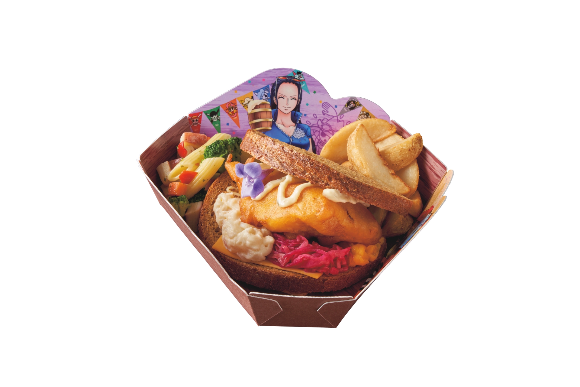 ロビンの華麗なフィッシュサンドプレート 2,200円