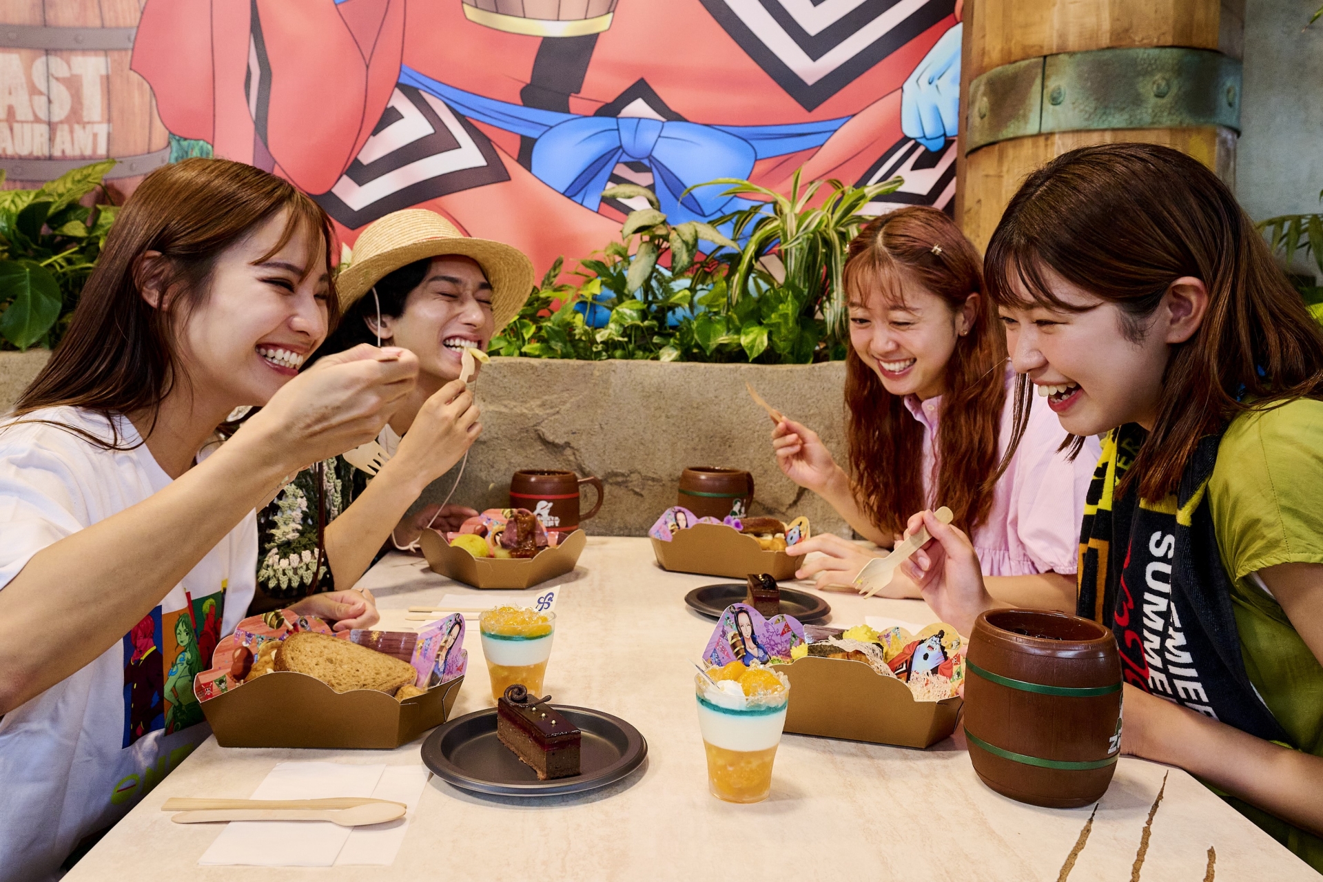 麦わらの一味レストラン