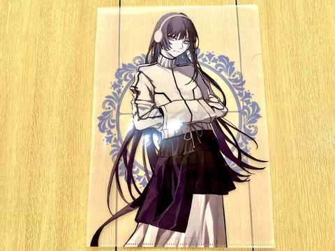 【額縁付き】Adoクリアファイル　下敷きセット Amazon.co.jp: Ado×くら寿司コラボ／クリアファイル 2 ORIHARA