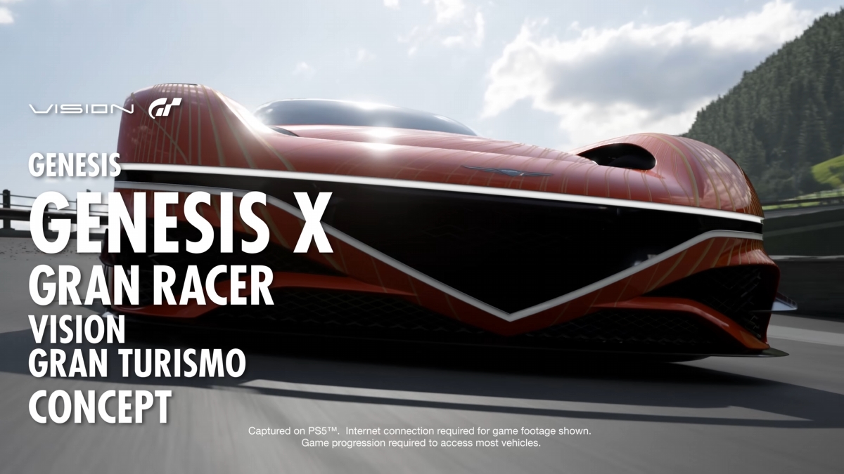 ジェネシス X グラン レーサー ビジョン グランツーリスモ コンセプト